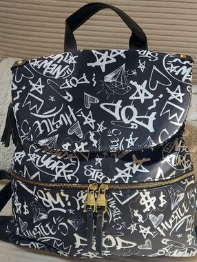 Steve Madden Graffiti Back Pack